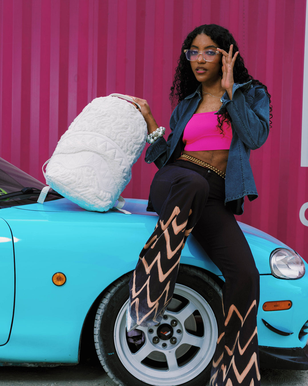 SPRAYGROUND Sherpa Shark Backpack — product image 2