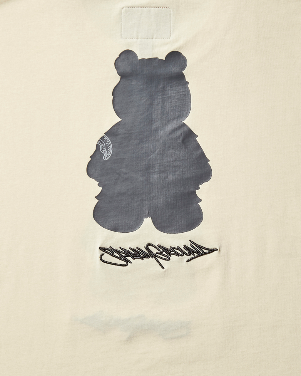SPRAYGROUND Short Sleeve Graphic Money Bear T-Shirt (Apricot) — product image 3