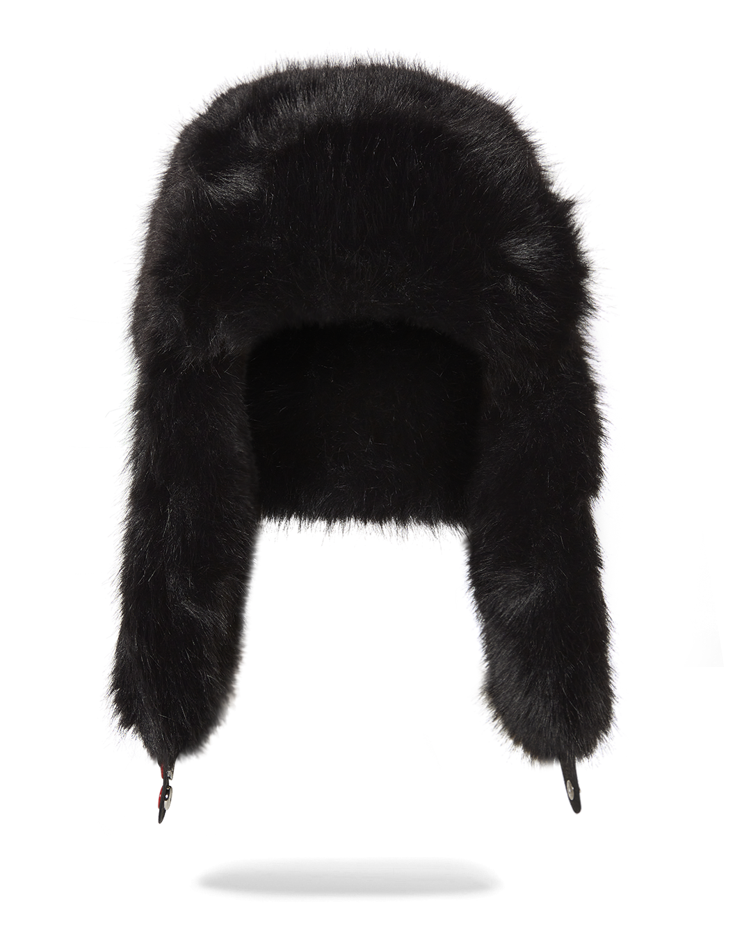 SPRAYGROUND Sky High Seekers Arctic Big Fur Aviator (Blk) Hat — product image 1