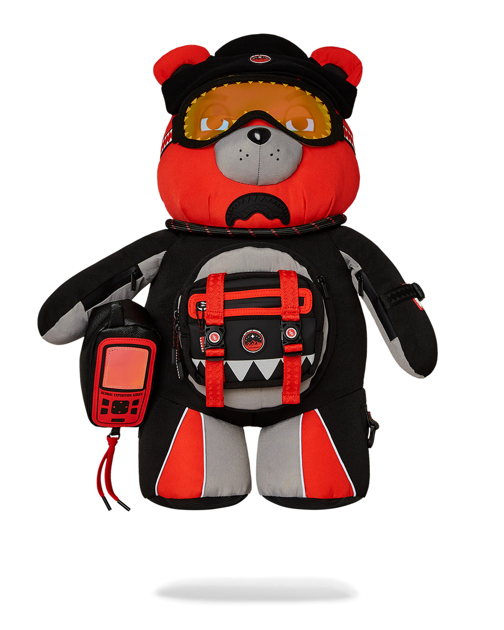 SPRAYGROUND Sky High Seekers Arctic Gps Moneybear Backpack — product image 1