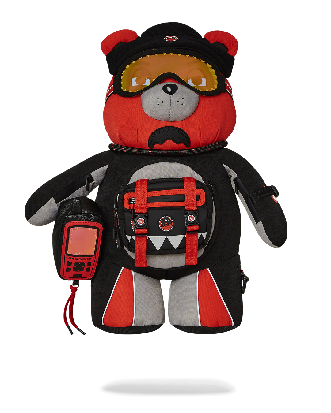 SPRAYGROUND Sky High Seekers Arctic Gps Moneybear Backpack — product image 1