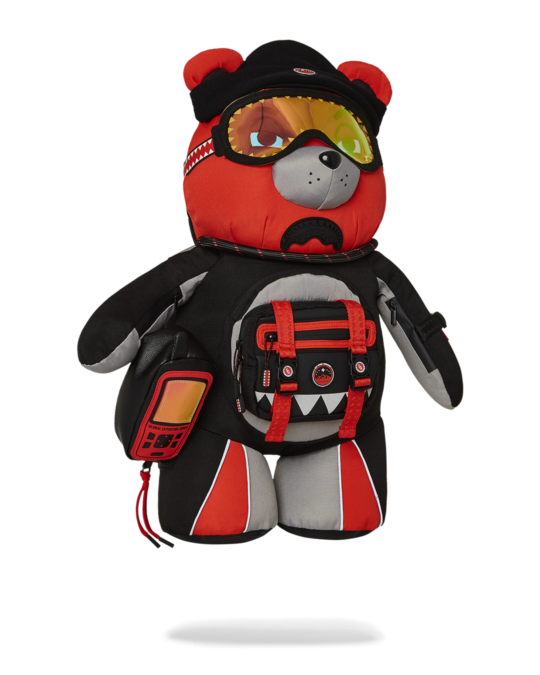 SPRAYGROUND Sky High Seekers Arctic Gps Moneybear Backpack — product image 3