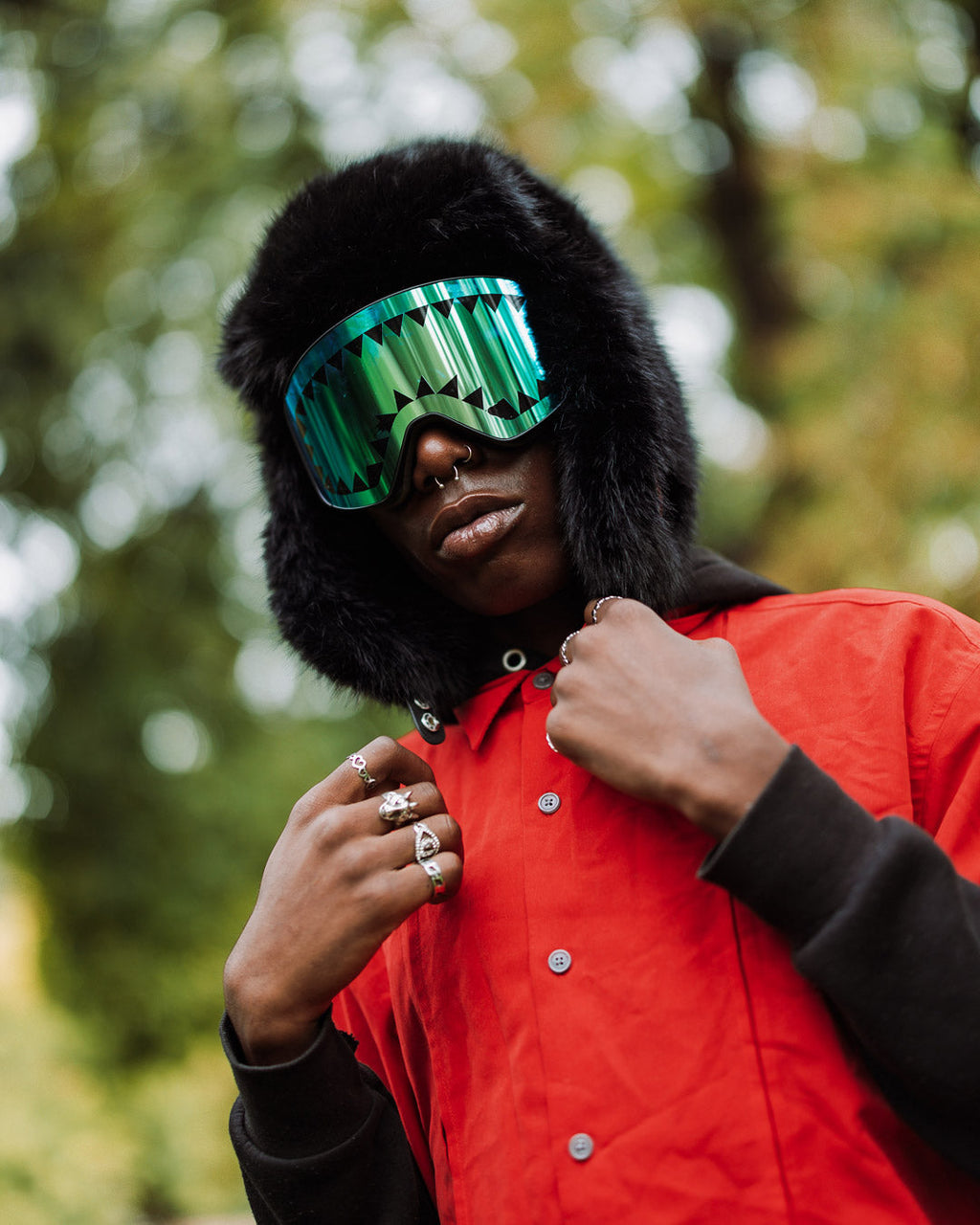SPRAYGROUND Sky High Seekers Arctic Ski Goggles (3 Interchangeable Lenses) — product image 2