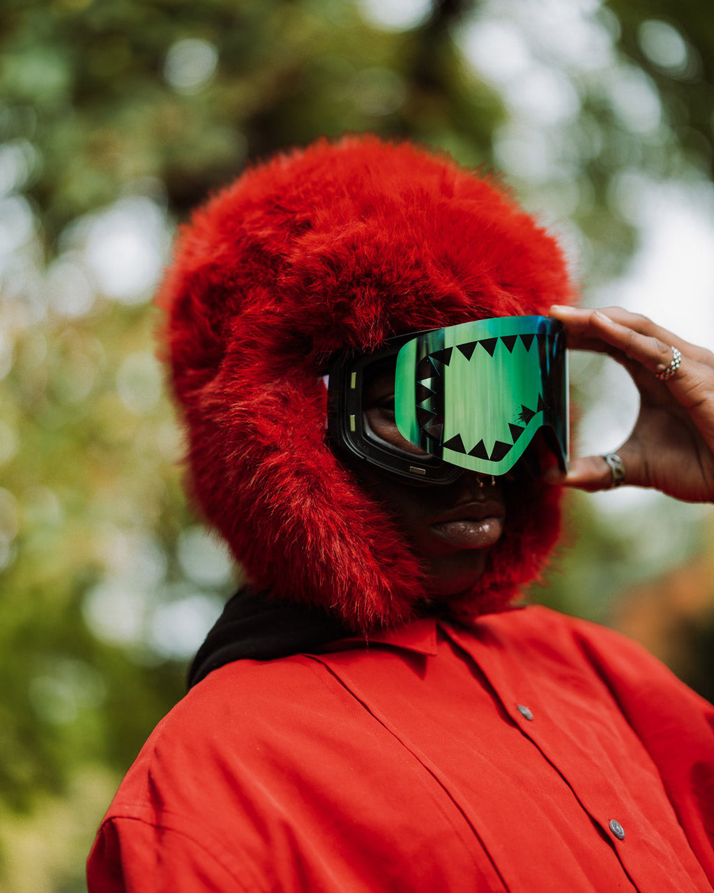 SPRAYGROUND Sky High Seekers Arctic Ski Goggles (3 Interchangeable Lenses) — product image 4