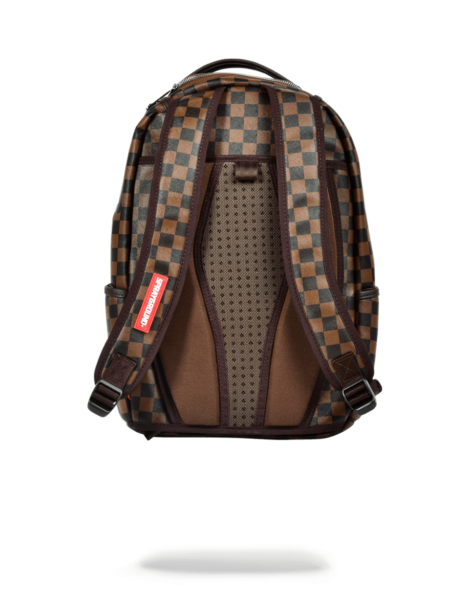 SPRAYGROUND Sleek Sharks In Paris (Brown) Backpack — product image 4