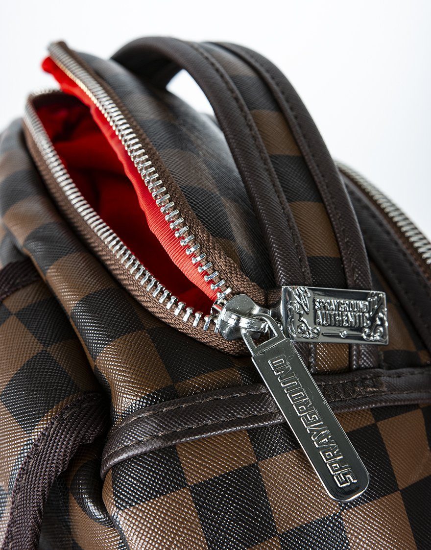 SPRAYGROUND Sleek Sharks In Paris (Brown) Backpack — product image 6
