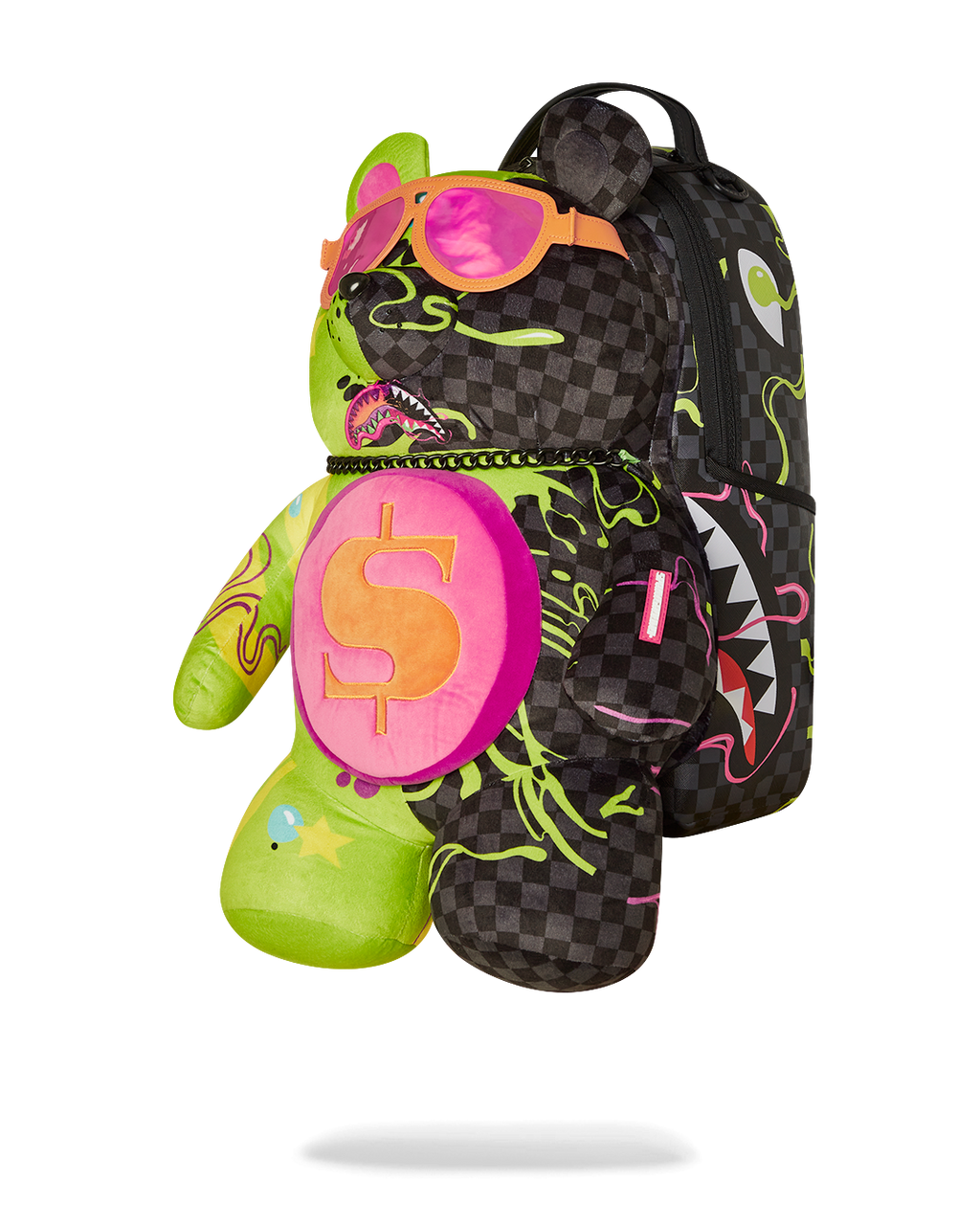 SPRAYGROUND Slime Dime Moneybear Teddybear On Backpack — product image 9