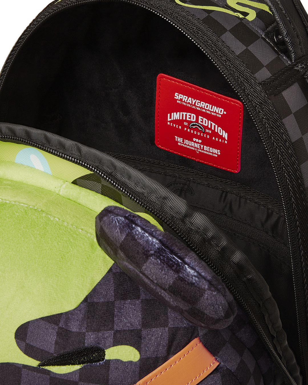 SPRAYGROUND Slime Dime Moneybear Teddybear On Backpack — product image 12