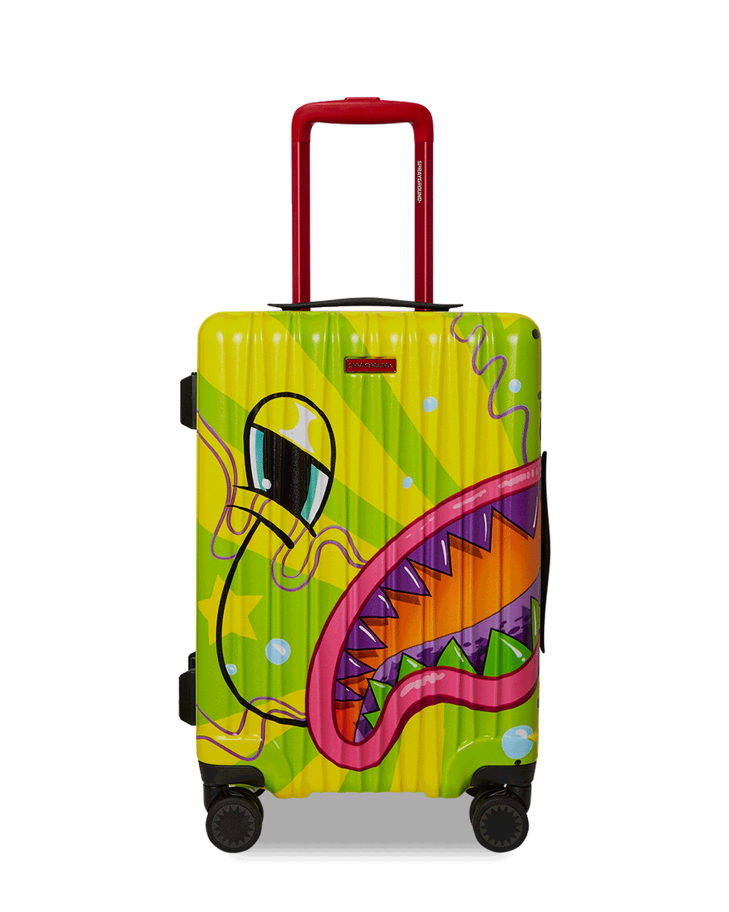 SPRAYGROUND Slime Dime Sharknautics Hardshell Carry-On Luggage — product image 1