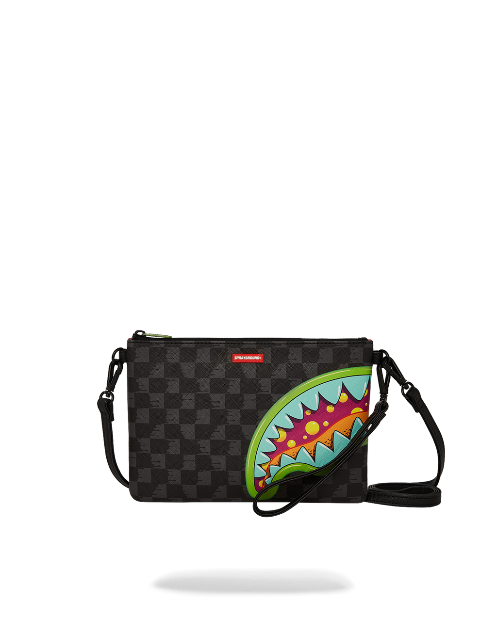SPRAYGROUND Slime Takeover Crossover Clutch — product image 1