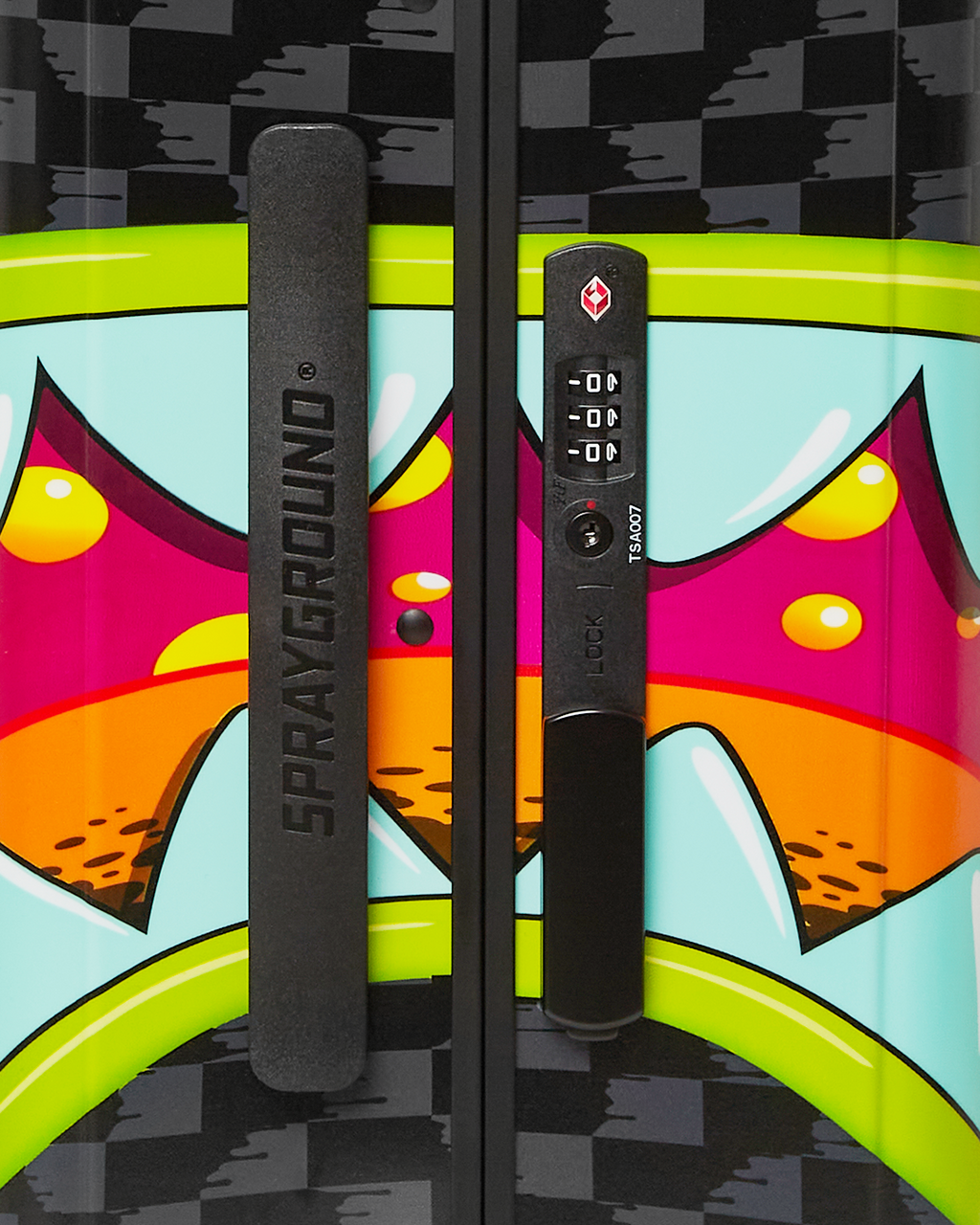 SPRAYGROUND Slime Takeover Hard Shell Carry-On Luggage — product image 8