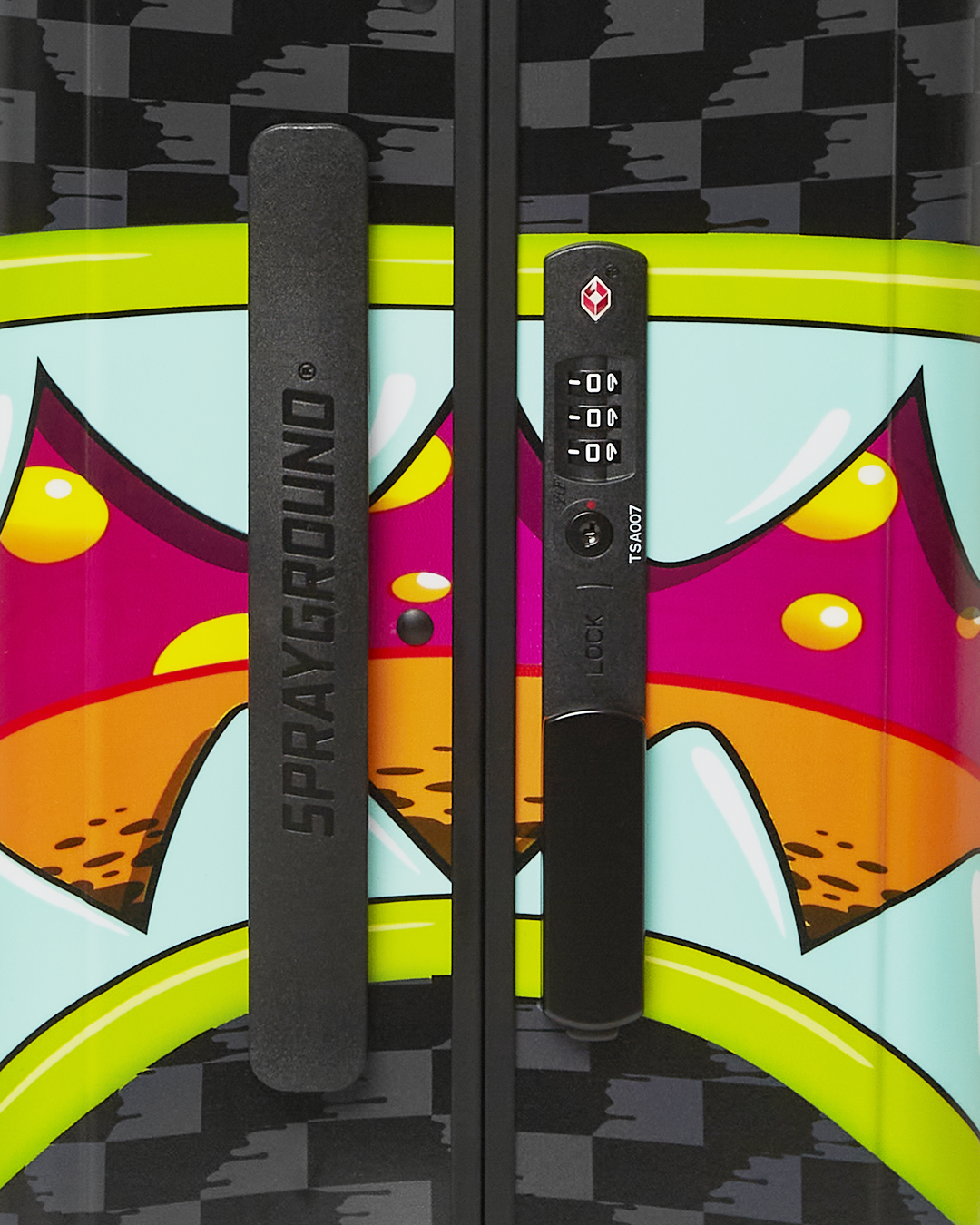 SPRAYGROUND Slime Takeover Hard Shell Carry-On Luggage — product image 8