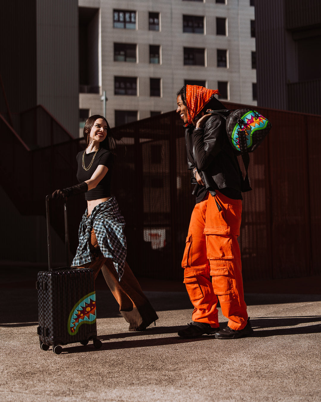 SPRAYGROUND Slime Takeover Hard Shell Carry-On Luggage — product image 13