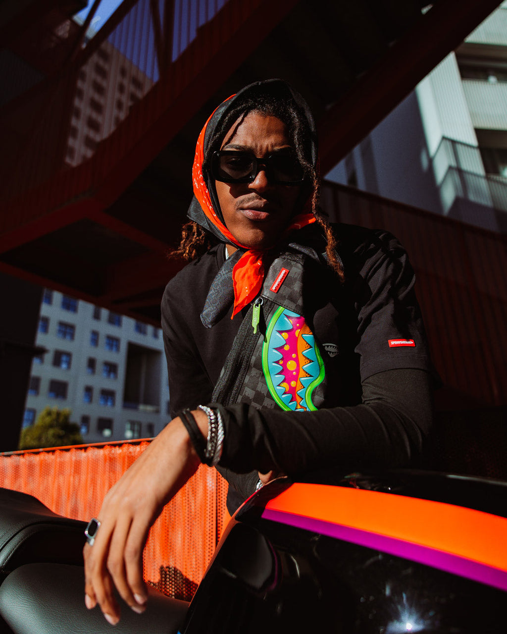 SPRAYGROUND Slime Takeover Savvy Crossbody — product image 2