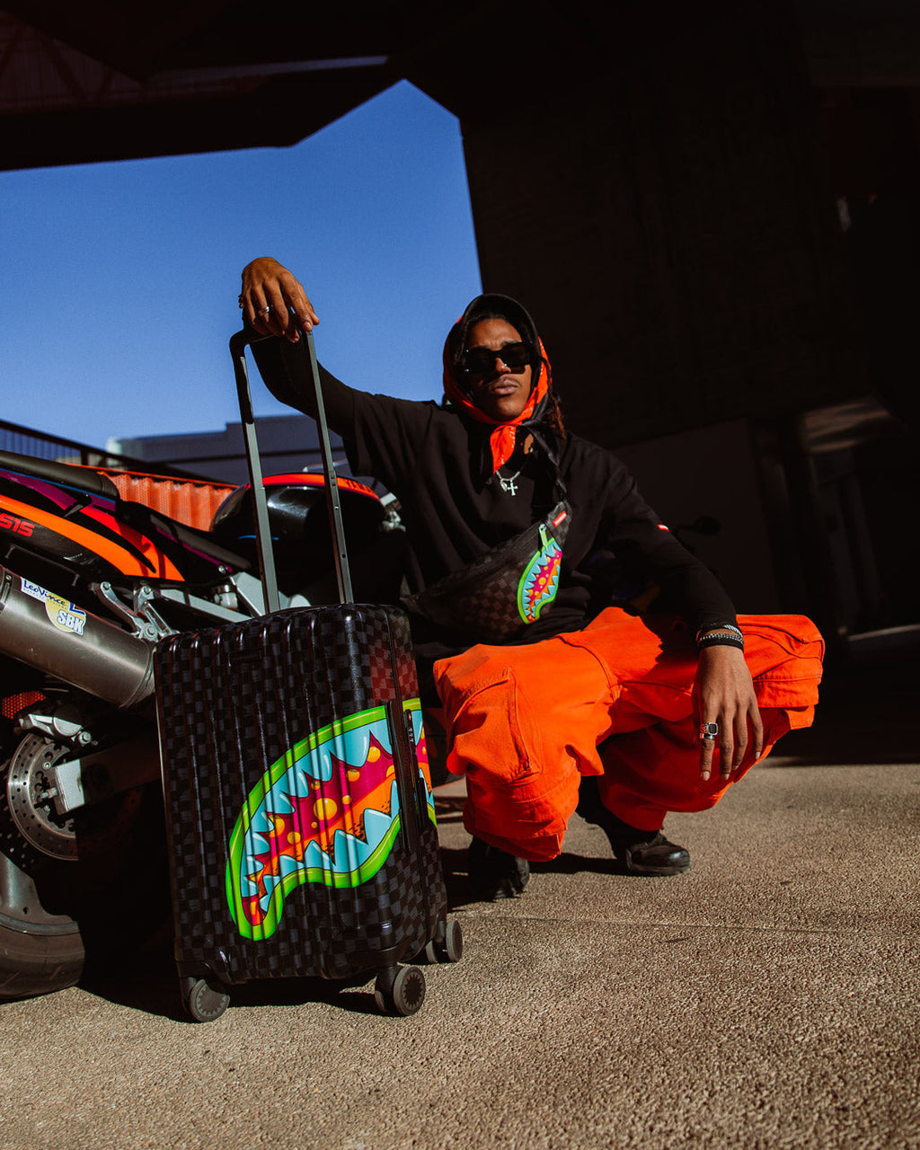SPRAYGROUND Slime Takeover Savvy Crossbody — product image 6