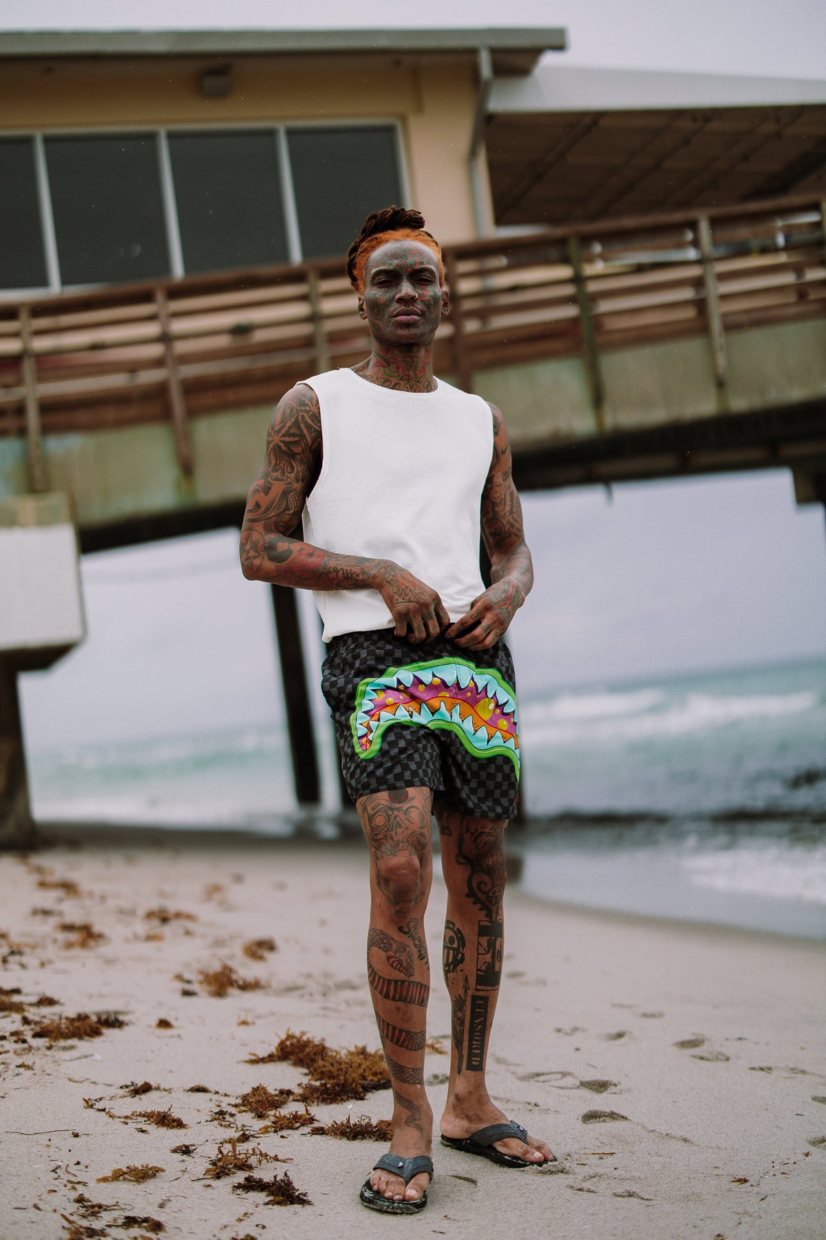 SPRAYGROUND Slime Takeover Swim Shorts — product image 2