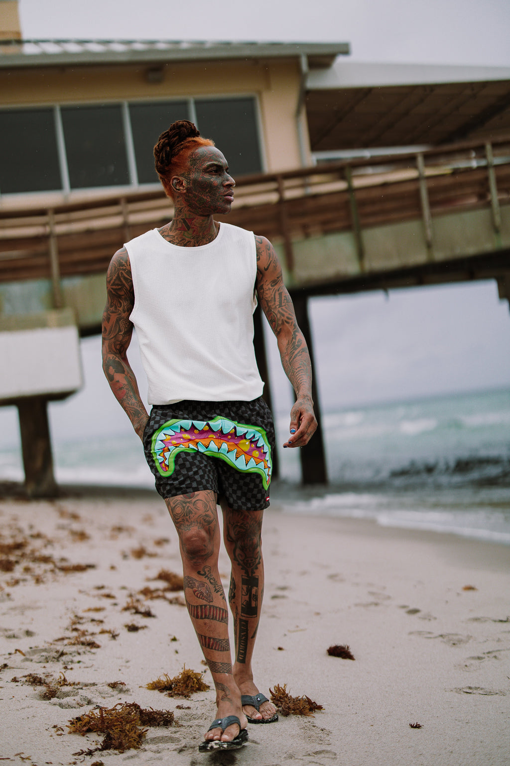 SPRAYGROUND Slime Takeover Swim Shorts — product image 4