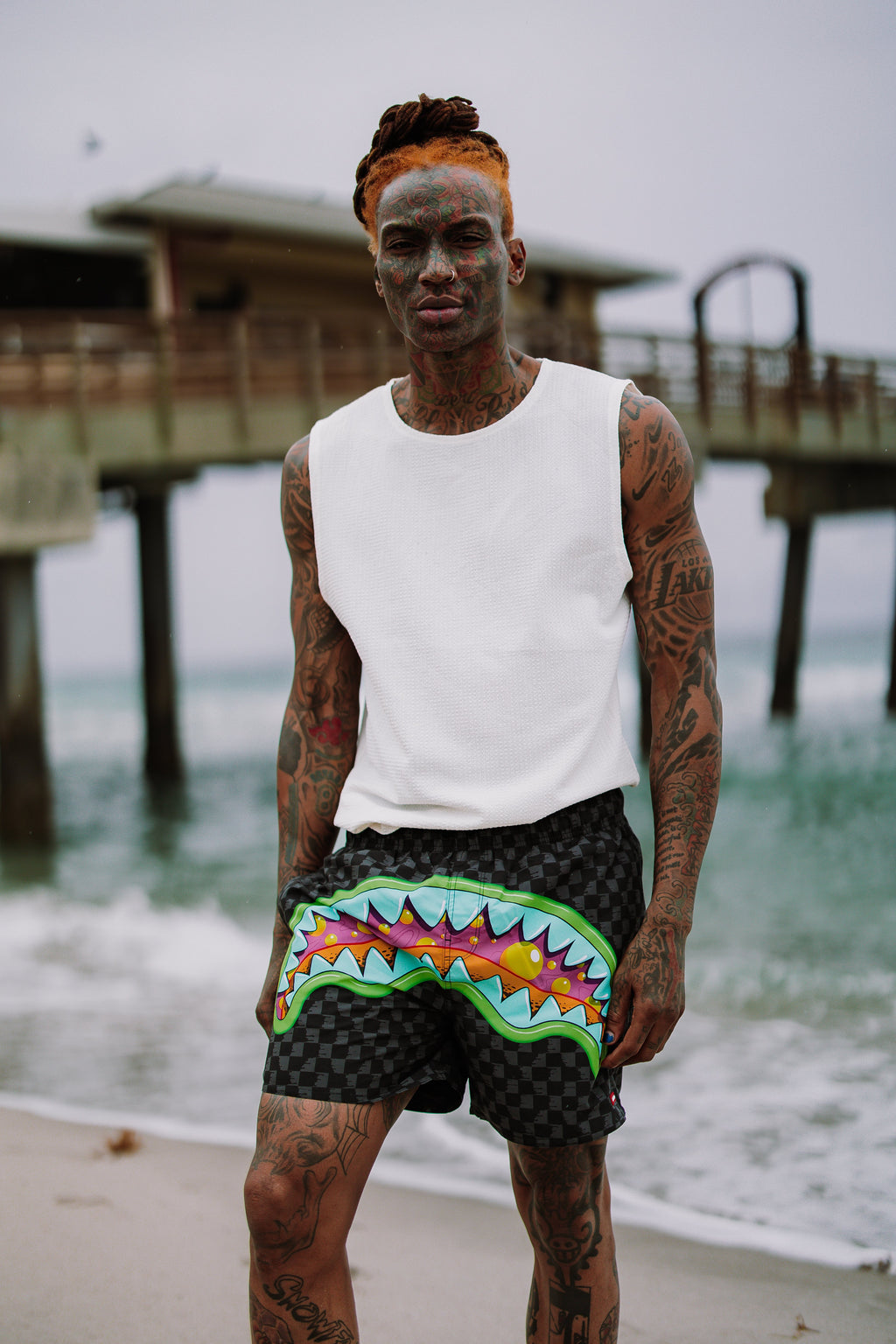 SPRAYGROUND Slime Takeover Swim Shorts — product image 6
