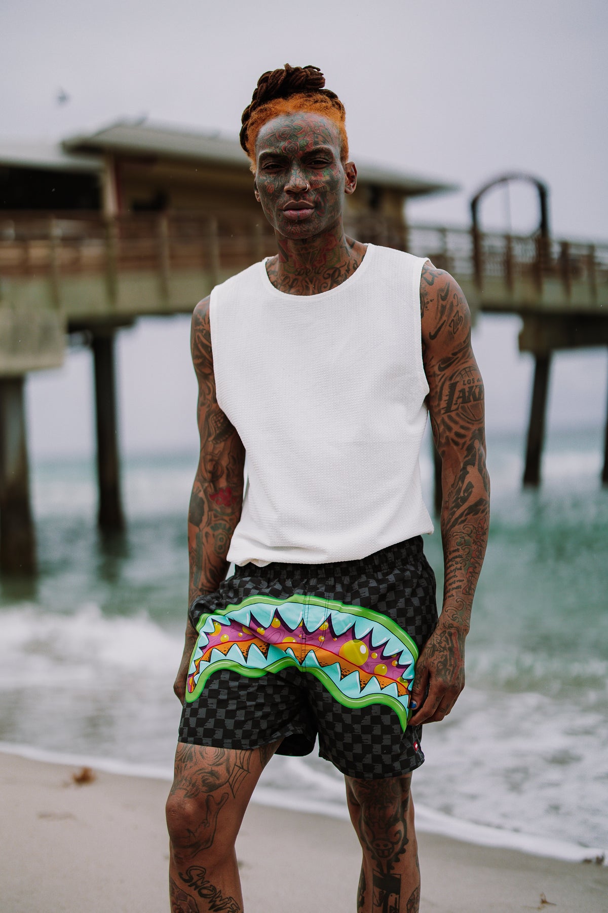 SPRAYGROUND Slime Takeover Swim Shorts — product image 6