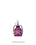 SPRAYGROUND Smash Logo Viola Backpack Keychain — product image 1