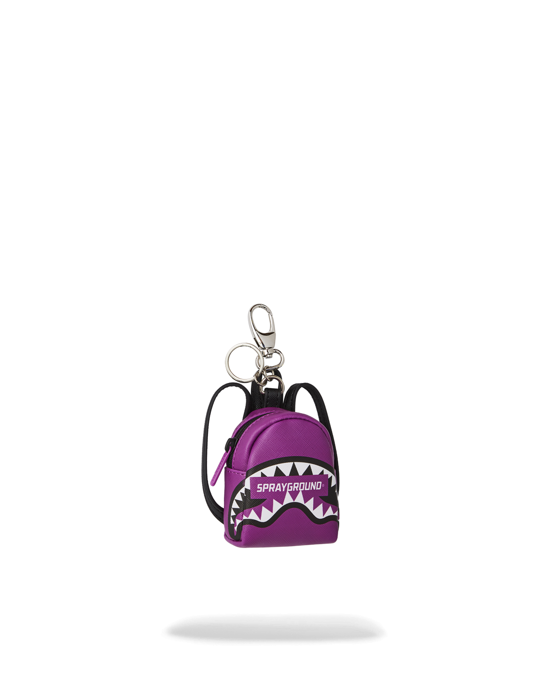 SPRAYGROUND Smash Logo Viola Backpack Keychain — product image 3