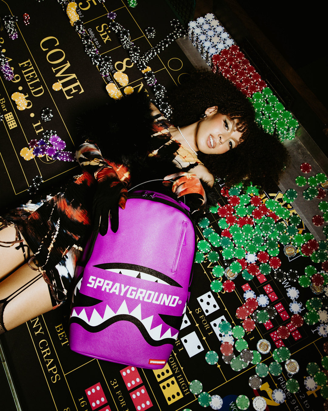 SPRAYGROUND Smash Logo Viola DLXSV Backpack — product image 10