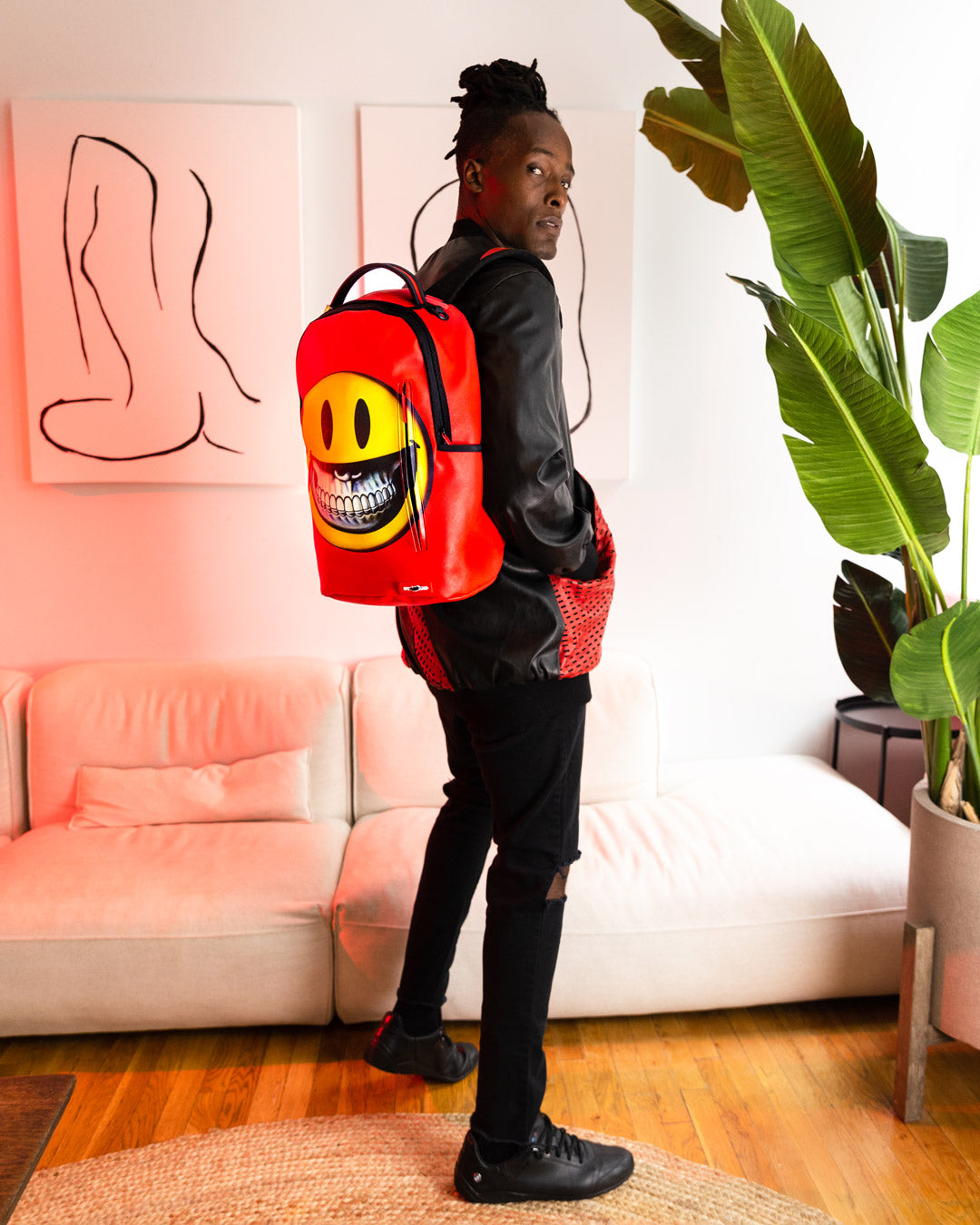 SPRAYGROUND Smile Big Grin Ron English Collab Backpack — product image 6