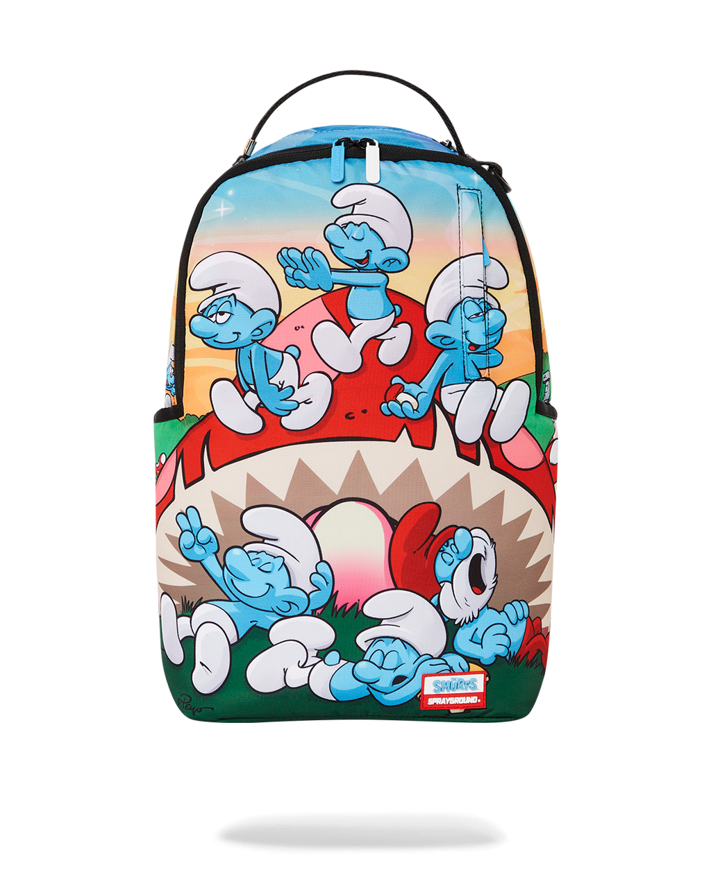 SPRAYGROUND Smurfs Mushroom Chill Backpack — product image 1