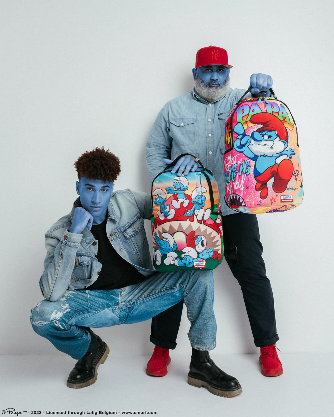 SPRAYGROUND Smurfs Mushroom Chill Backpack — product image 6