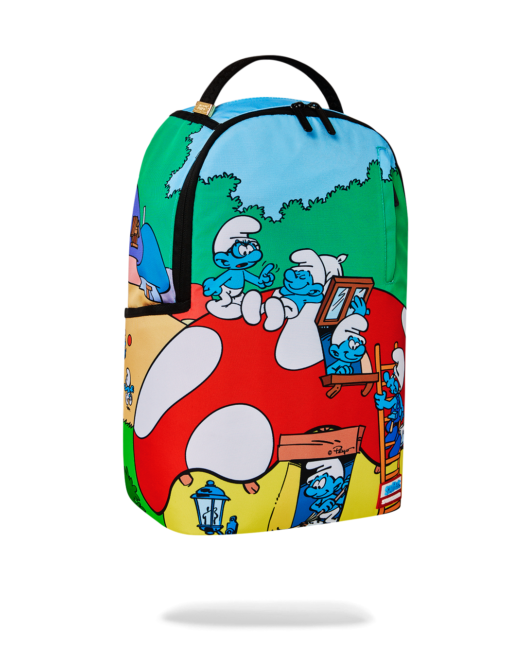 SPRAYGROUND Smurfs Mushroom Village Backpack — product image 3