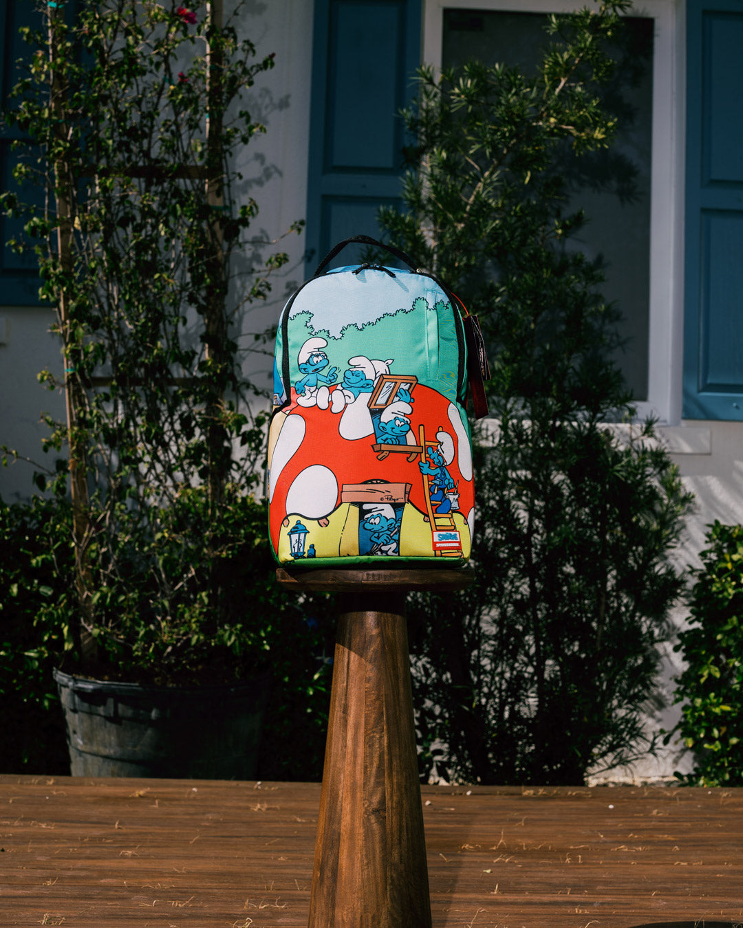 SPRAYGROUND Smurfs Mushroom Village Backpack — product image 6