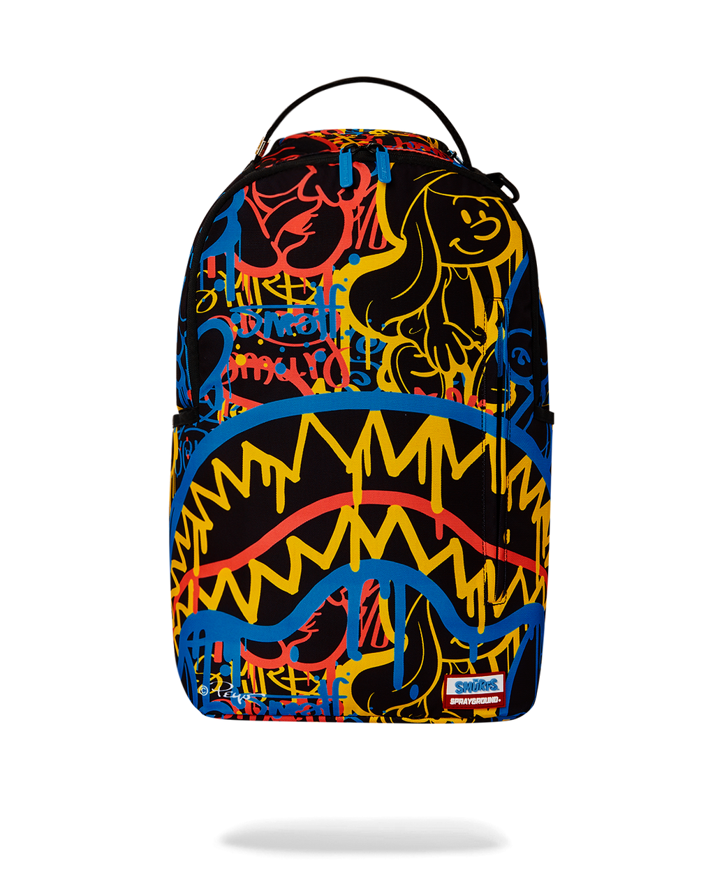 SPRAYGROUND Smurfs Neon Drip DLXSR Backpack — product image 1