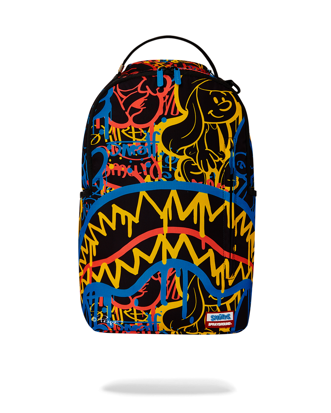 SPRAYGROUND Smurfs Neon Drip DLXSR Backpack — product image 1