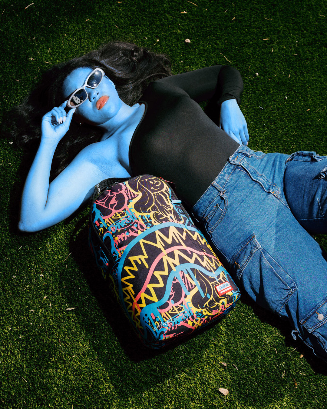 SPRAYGROUND Smurfs Neon Drip DLXSR Backpack — product image 6