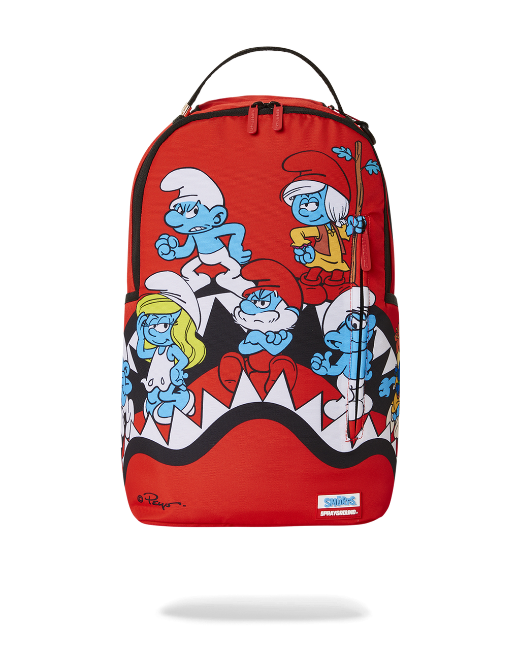 SPRAYGROUND Smurfs Shark Bounce Backpack — product image 1