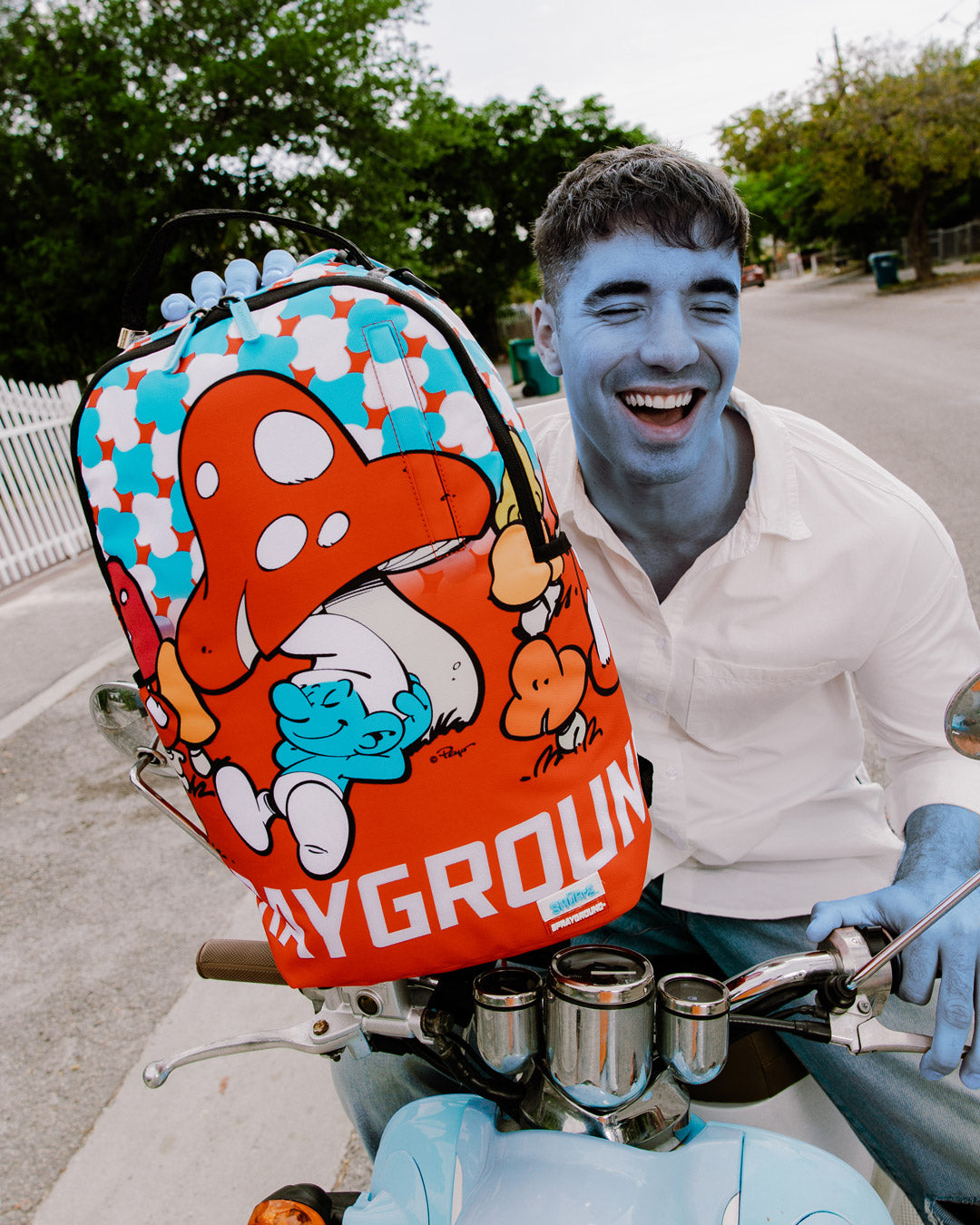 SPRAYGROUND Smurfs Sleepy Dayz Backpack — product image 4