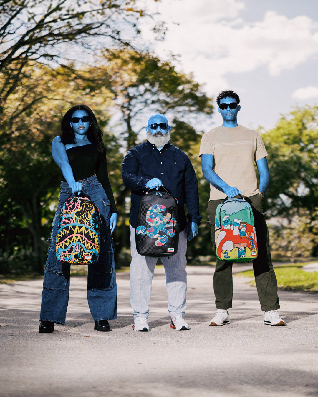 SPRAYGROUND Smurfs Within DLXSV Backpack — product image 10