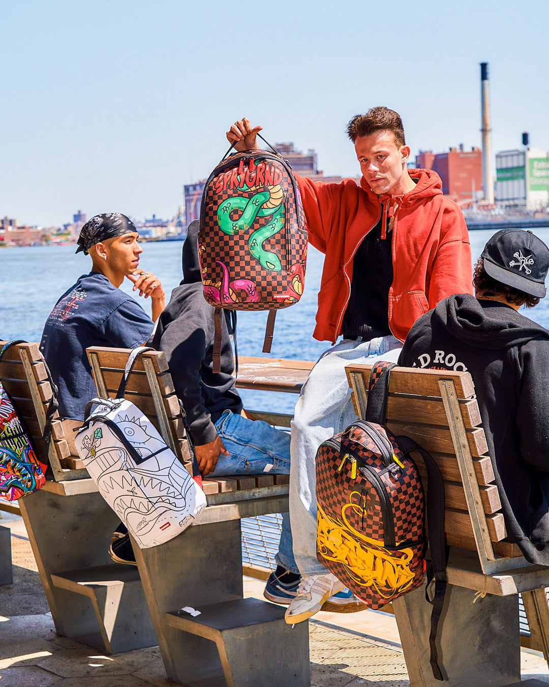 SPRAYGROUND Snakes On A Bag Backpack (DLXV) — product image 6