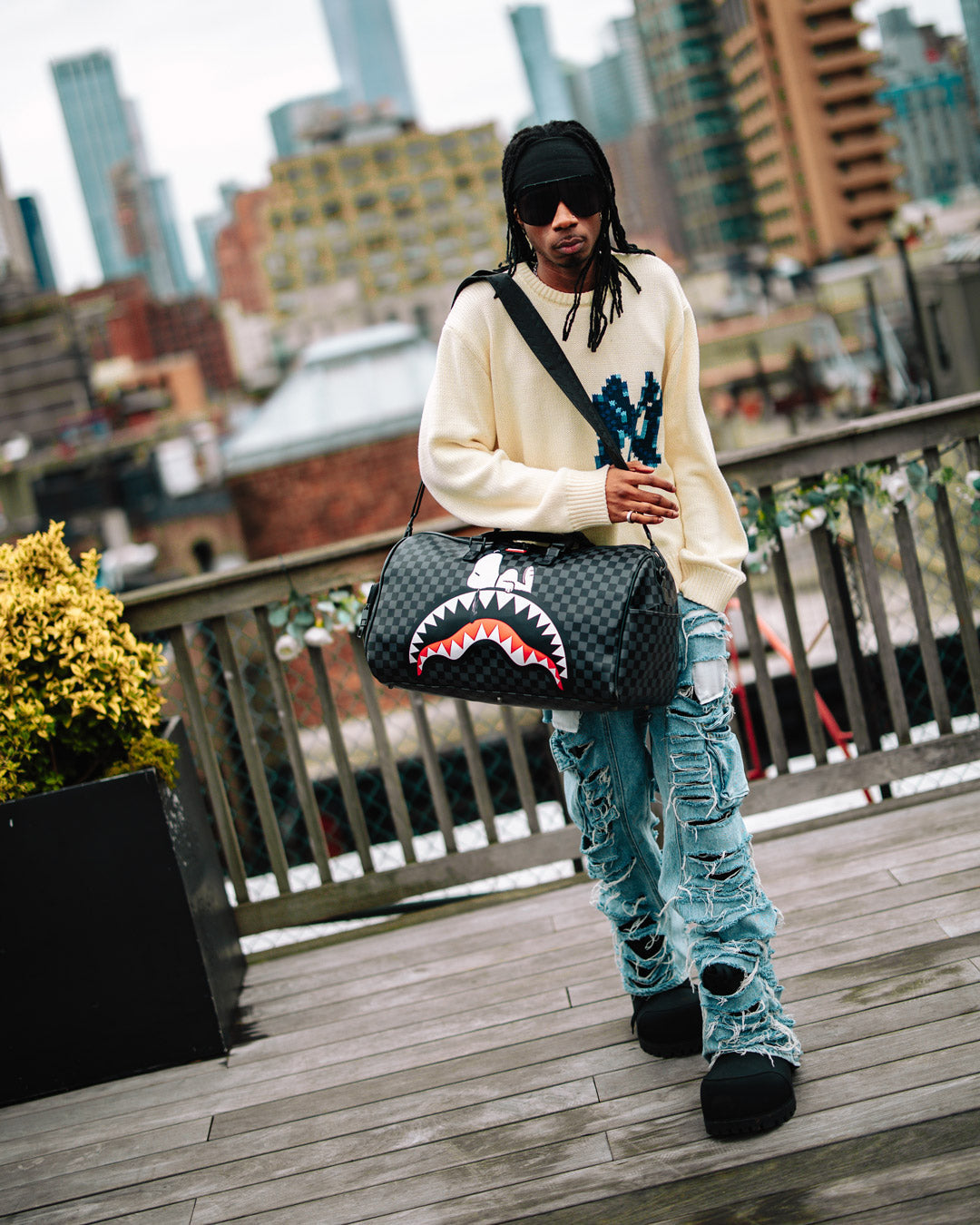 SPRAYGROUND Snoopy Day Off Duffle — product image 4
