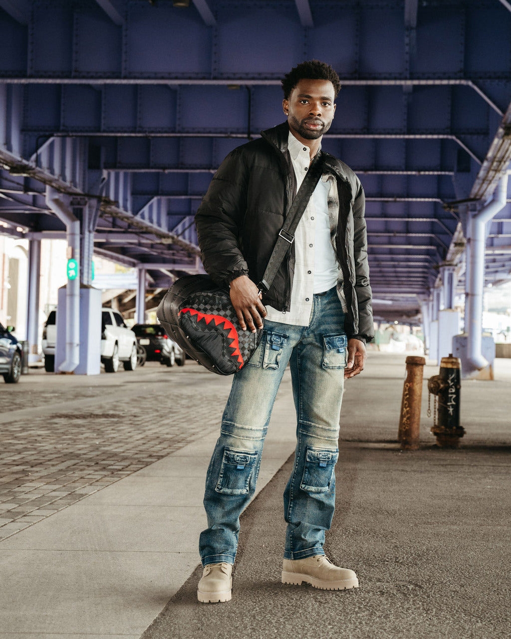 SPRAYGROUND Snowwstorm Puffer Duffle — product image 2
