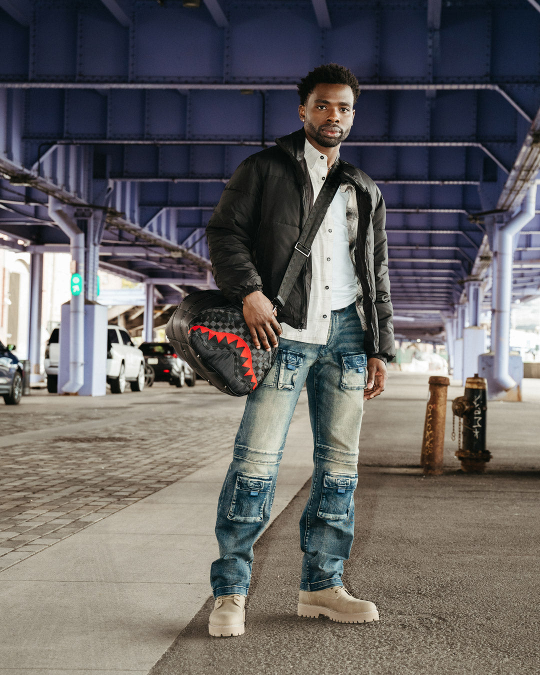 SPRAYGROUND Snowwstorm Puffer Duffle — product image 2
