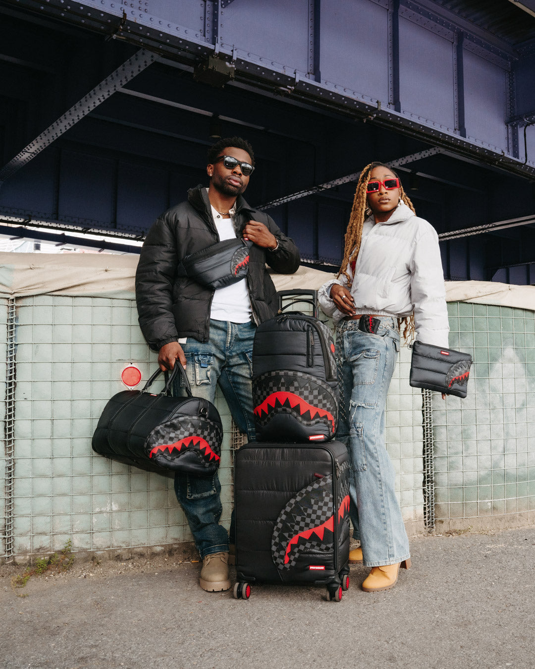 SPRAYGROUND Snowwstorm Puffer Duffle — product image 6