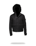 SPRAYGROUND Solid Black Chopper Jacket — product image 1