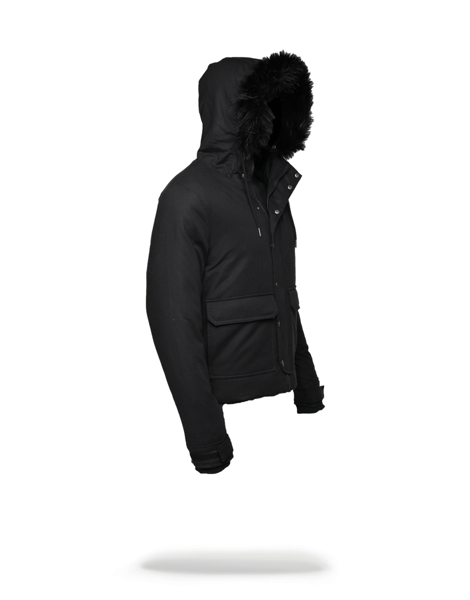 SPRAYGROUND Solid Black Chopper Jacket — product image 2