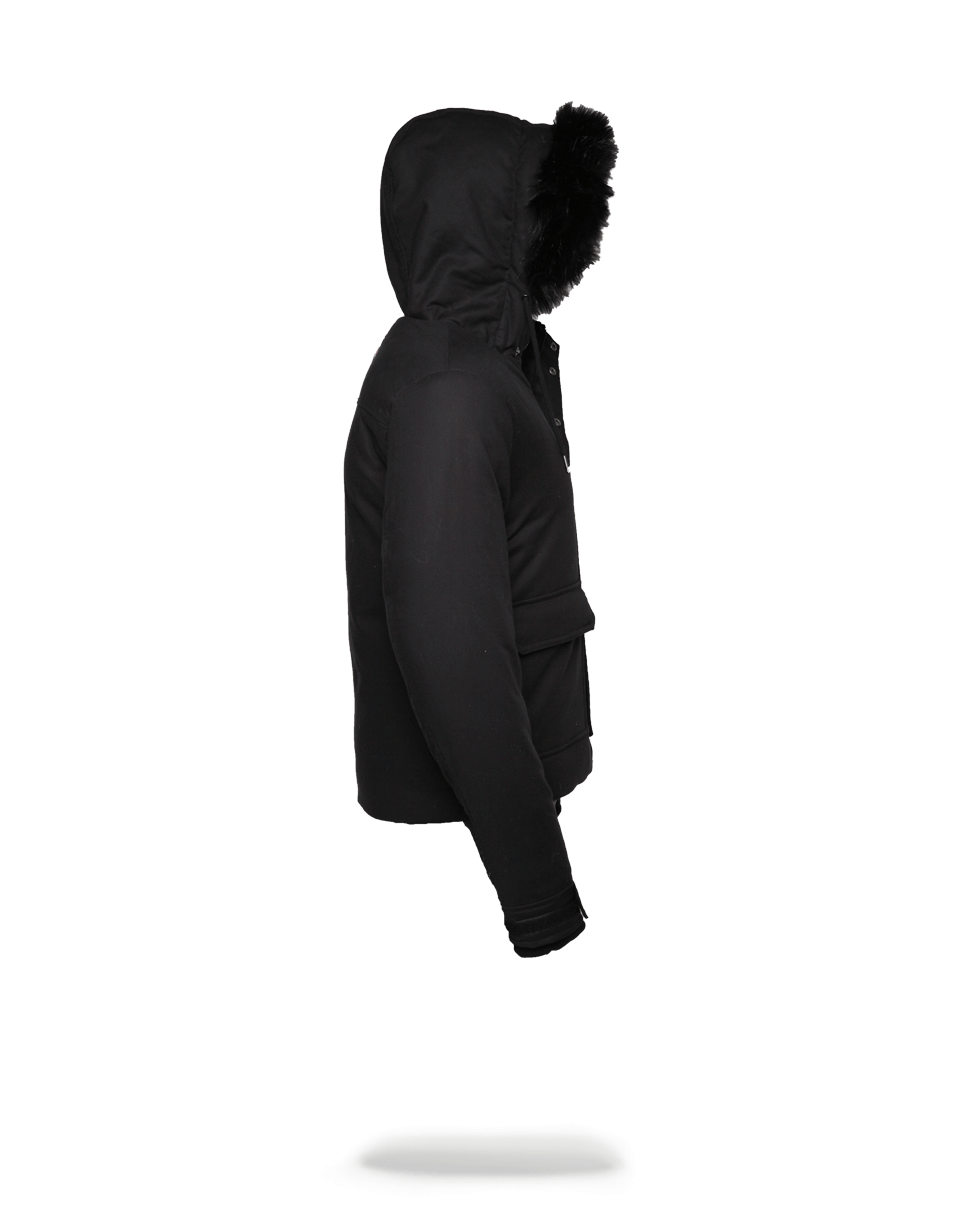 SPRAYGROUND Solid Black Chopper Jacket — product image 3