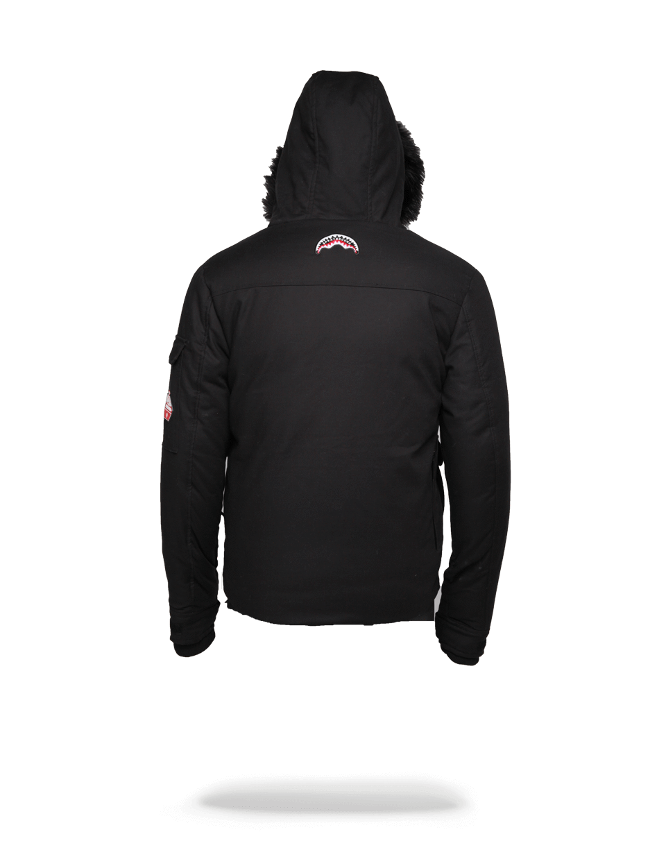 SPRAYGROUND Solid Black Chopper Jacket — product image 4
