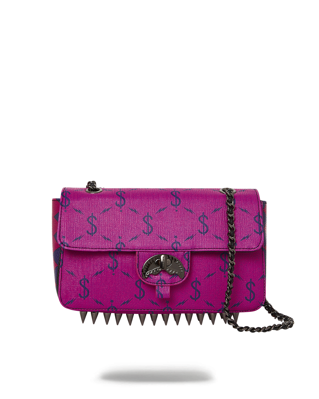SPRAYGROUND $Napdragon Gold Chain Shark Handbag — product image 1
