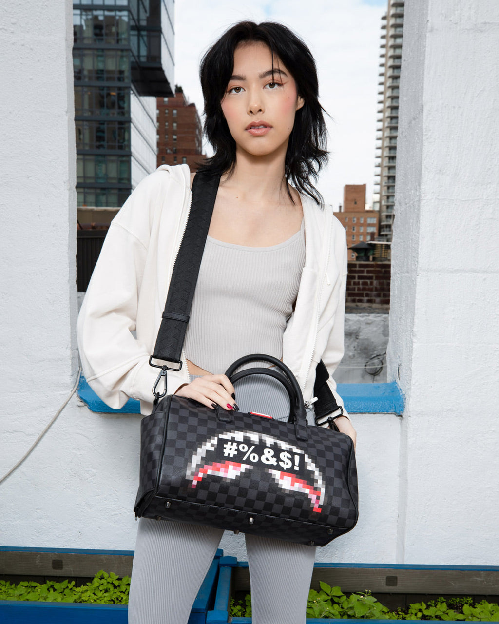 SPRAYGROUND What The Beep' Shark Mini Duffle — product image 8