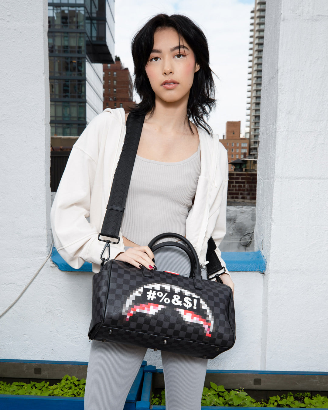 SPRAYGROUND What The Beep' Shark Mini Duffle — product image 8