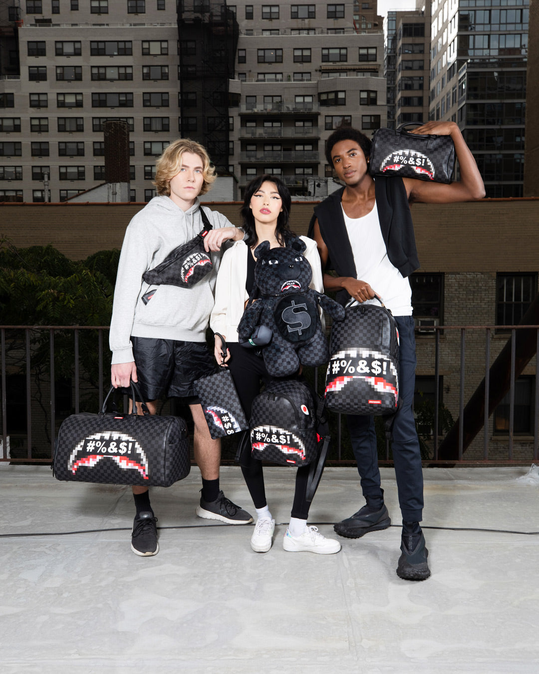 SPRAYGROUND What The Beep' Shark Mini Duffle — product image 12